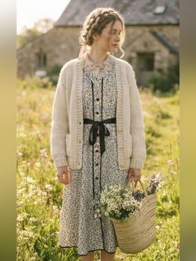 Vintage Daytimer Dress Made of Pacific Fabric Sanforized Floral Print